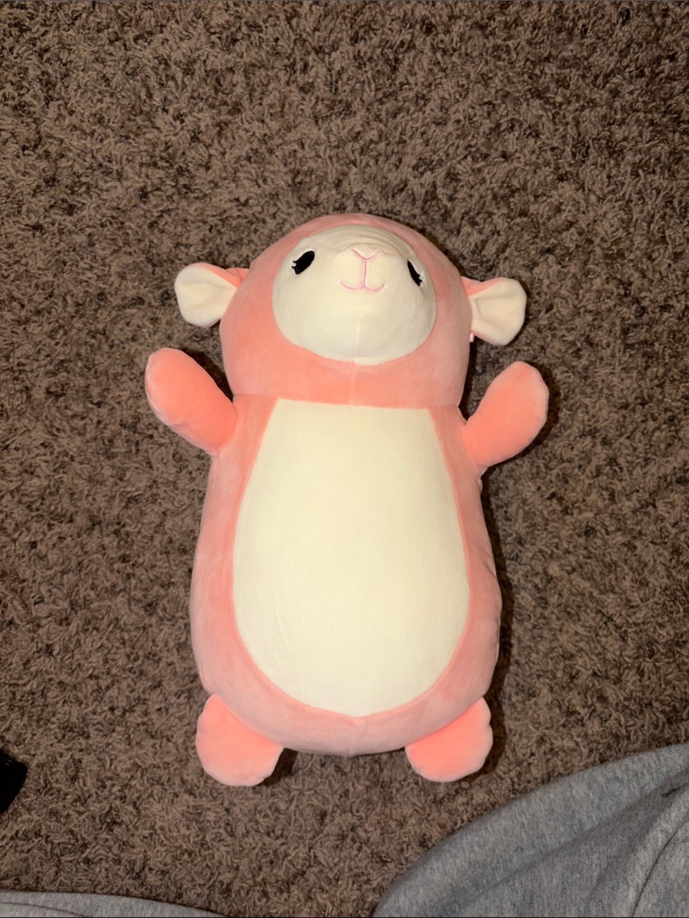 Squishmallows Elsa The Pink 18” Plush Lamb Hug Mees Easter NWOT
